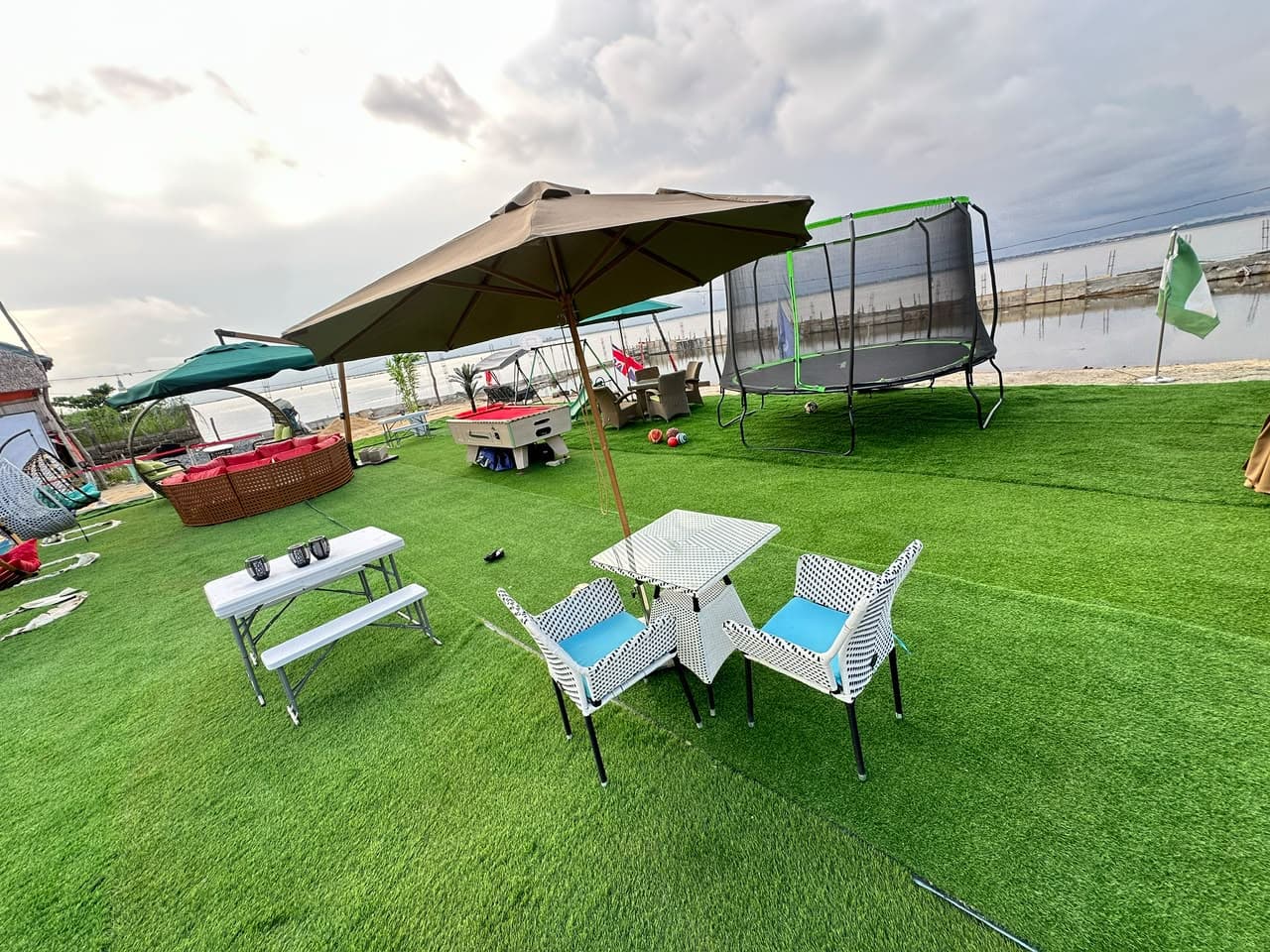 Family play area at Feast Island Recreational Resort